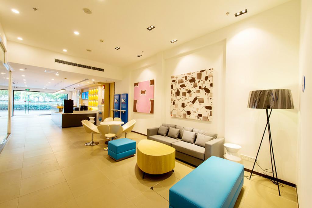 Hanting Hotel Shanghai Lujiazui Dongfang Road Exterior foto